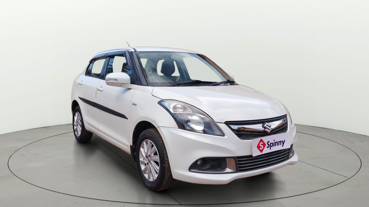 Used 2017 Maruti Suzuki Swift Dzire ZXI Petrol Manual exterior RIGHT FRONT CORNER VIEW