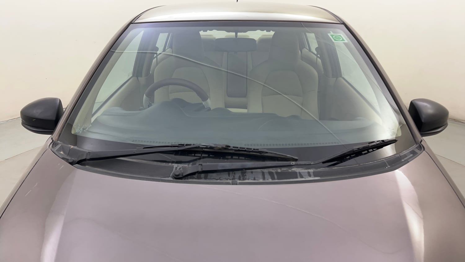 Used 2015 Honda Amaze 1.2 SX i-VTEC Petrol Manual exterior FRONT WINDSHIELD VIEW