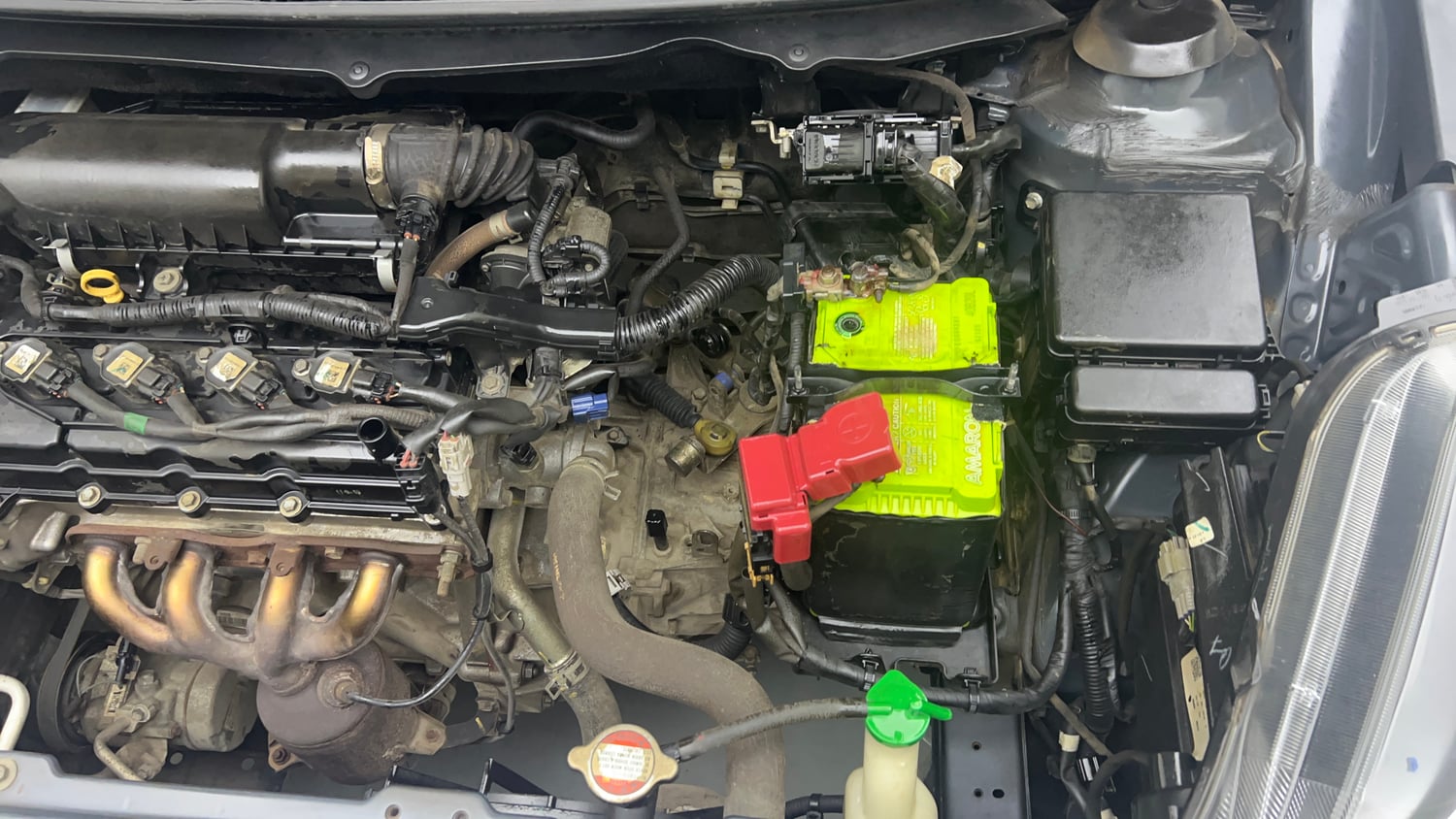 Used 2019 Maruti Suzuki Baleno Delta Petrol Manual engine ENGINE LEFT SIDE VIEW