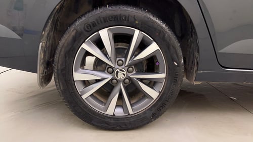 Used 2022 Skoda Slavia Style 1.5L TSI DSG Petrol Automatic tyres RIGHT REAR TYRE RIM VIEW