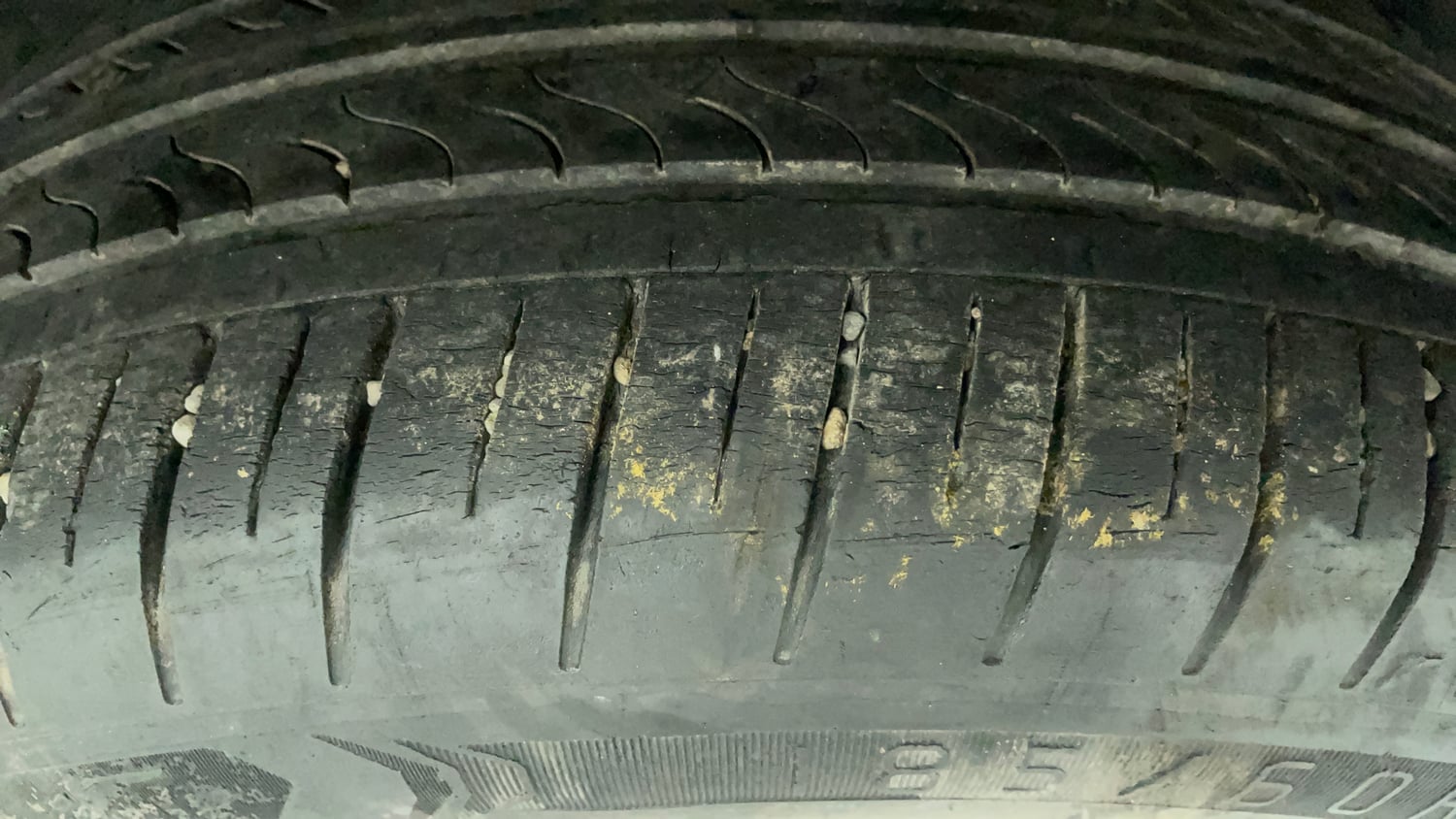 Used 2023 Tata Altroz XZ Diesel Diesel Manual tyres LEFT REAR TYRE TREAD VIEW