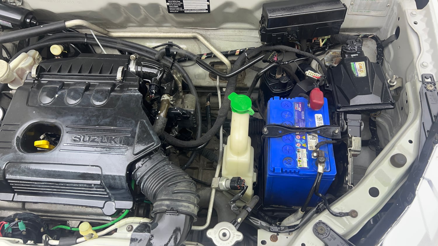 Used 2017 Maruti Suzuki Alto K10 LXI Petrol+cng(outside fitted) Cng Manual engine ENGINE LEFT SIDE VIEW
