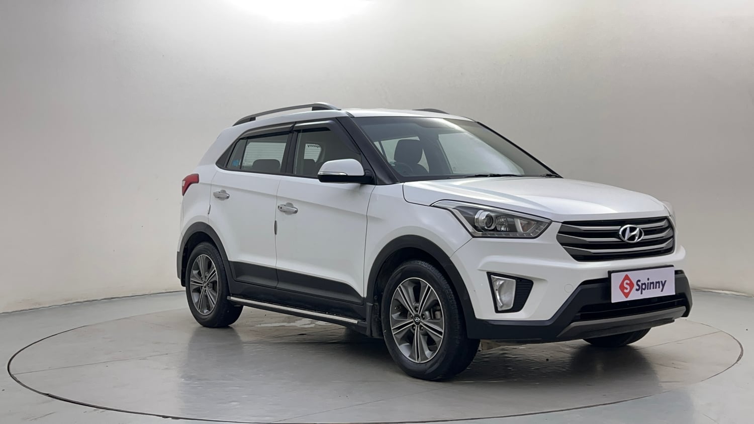 Used 2017 Hyundai Creta 1.6 SX Plus AT Petrol Petrol Automatic exterior RIGHT FRONT CORNER VIEW