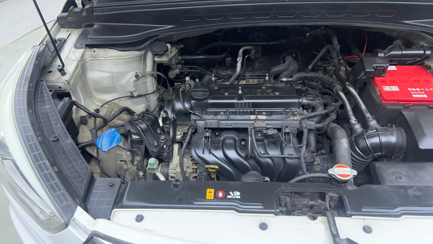 Used 2017 Hyundai Creta 1.6 SX Plus Petrol Petrol Manual engine ENGINE RIGHT SIDE VIEW