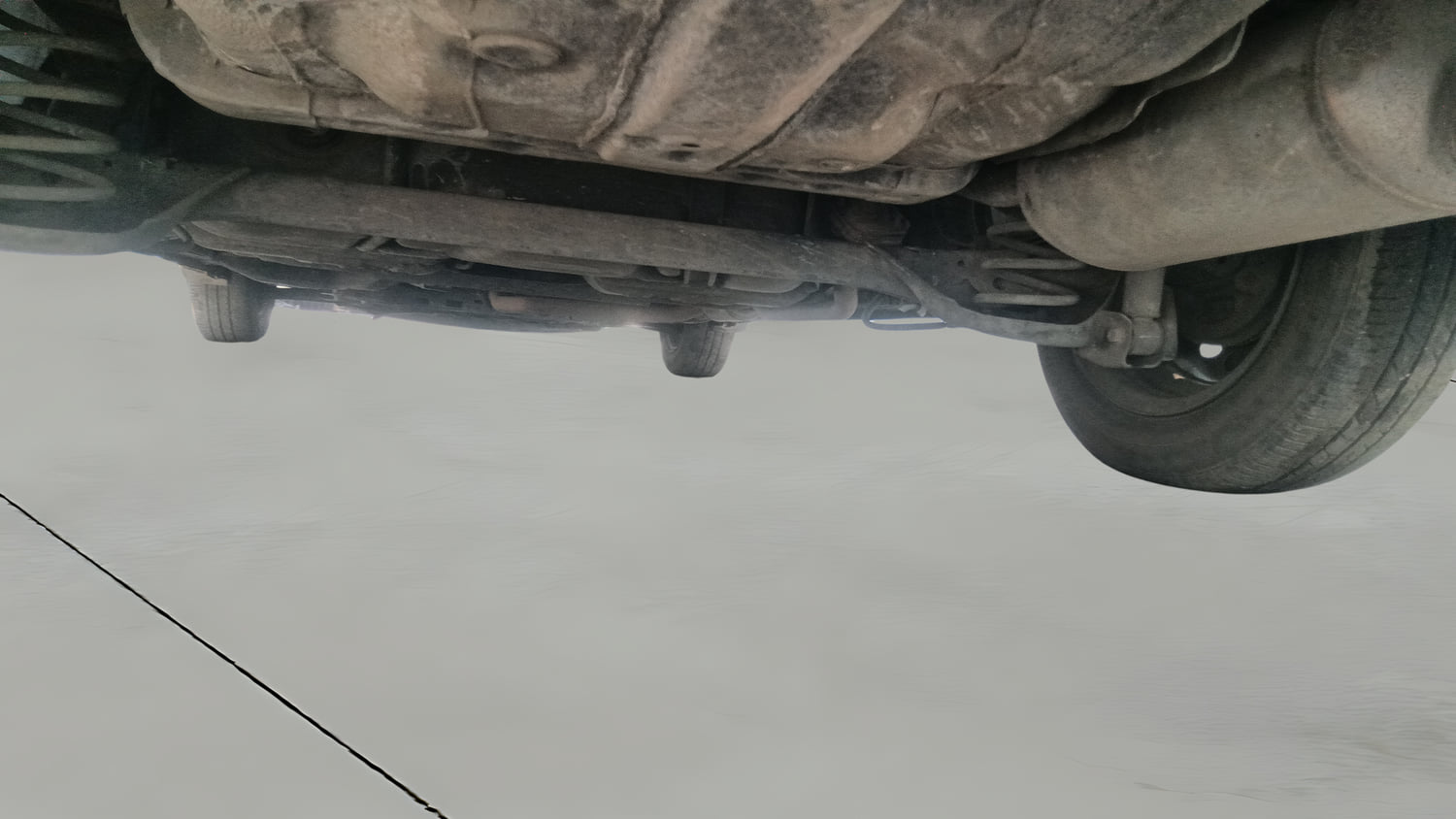 Used 2015 Honda City SV Petrol Manual extra REAR RIGHT UNDERBODY VIEW