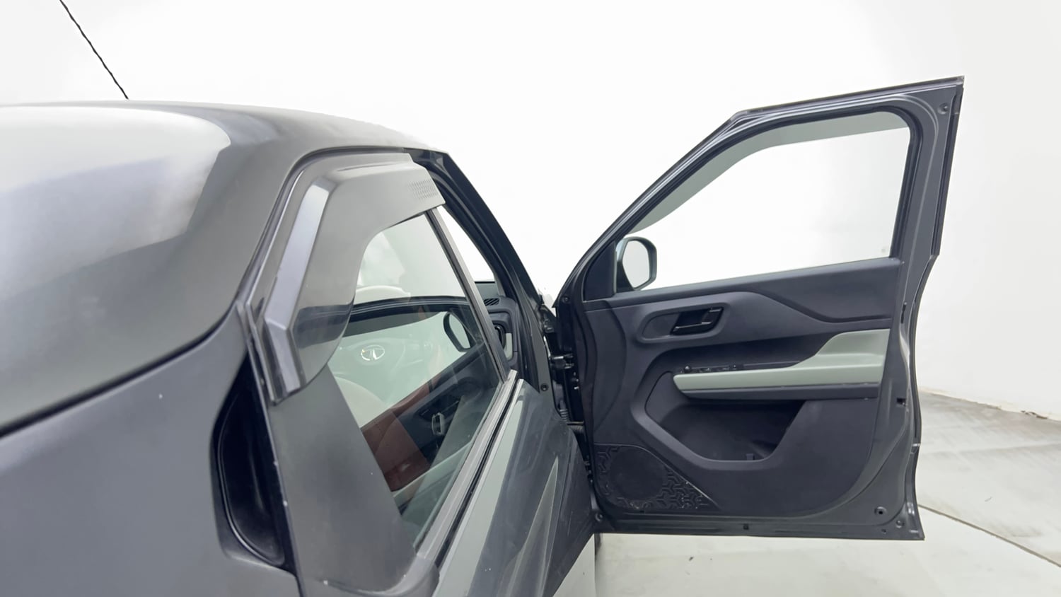 Used 2022 Tata Punch Adventure Rhythm Pack MT Petrol Manual interior RIGHT FRONT DOOR OPEN VIEW