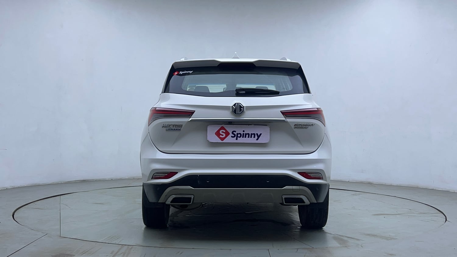 Used 2021 MG Motors Hector Plus Select 2.0 Diesel Turbo MT 7-STR Diesel Manual exterior BACK VIEW
