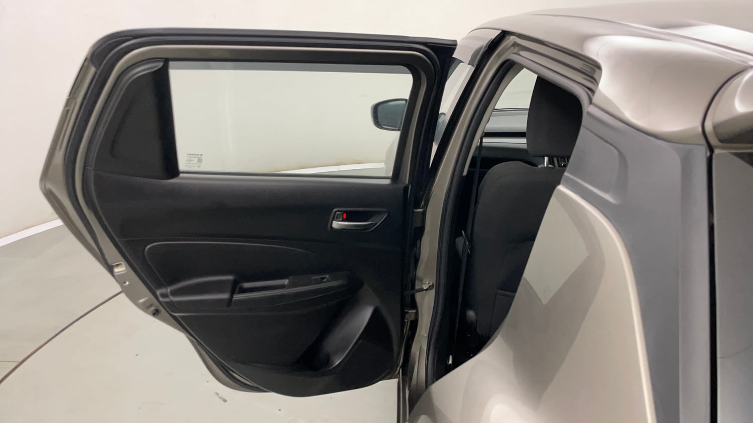 Used 2018 Maruti Suzuki Swift ZXi AMT Petrol Automatic interior LEFT REAR DOOR OPEN VIEW