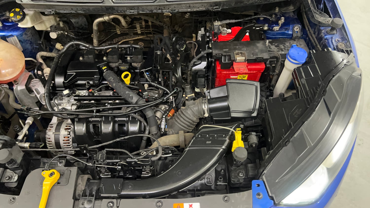 Used 2021 Ford EcoSport Titanium Plus 1.5L Ti-VCT AT Petrol Automatic engine ENGINE LEFT SIDE VIEW
