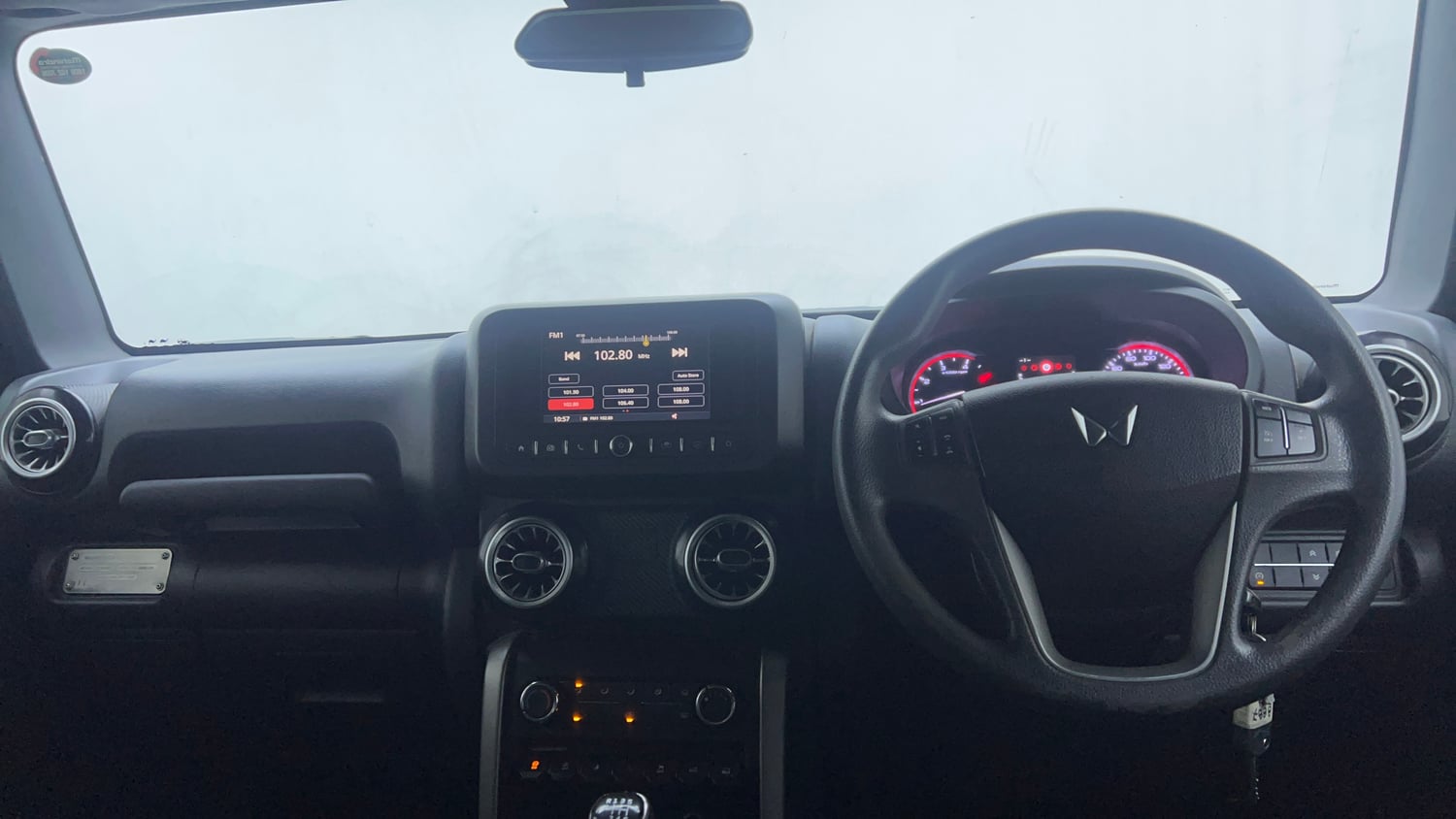 Used 2023 mahindra Thar LX Hard Top Diesel MT 4WD Diesel Manual interior DASHBOARD VIEW