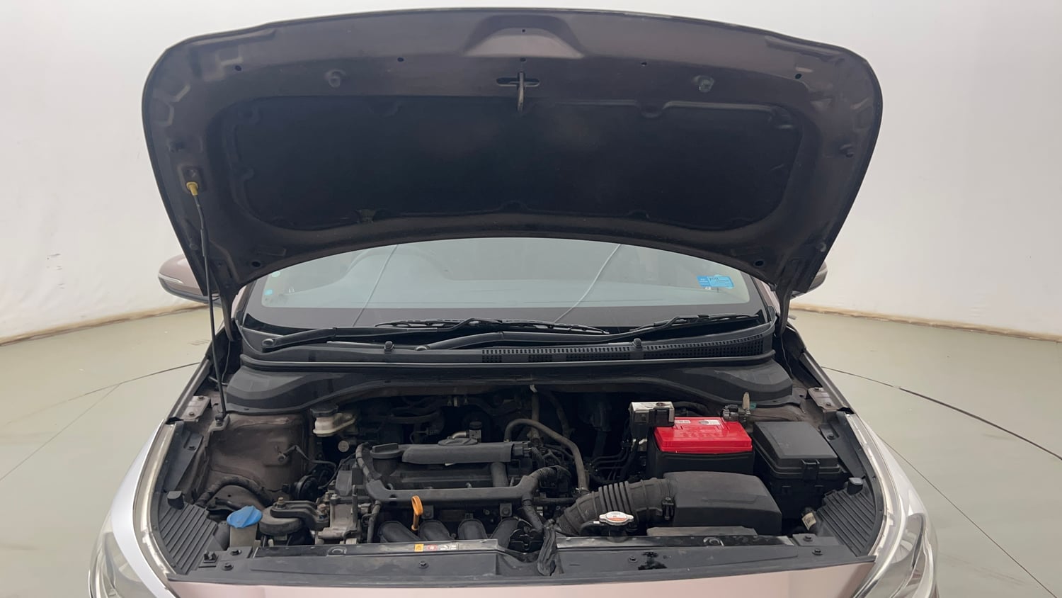 Used 2018 Hyundai Verna EX 1.4 VTVT Petrol Manual engine ENGINE & BONNET OPEN FRONT VIEW