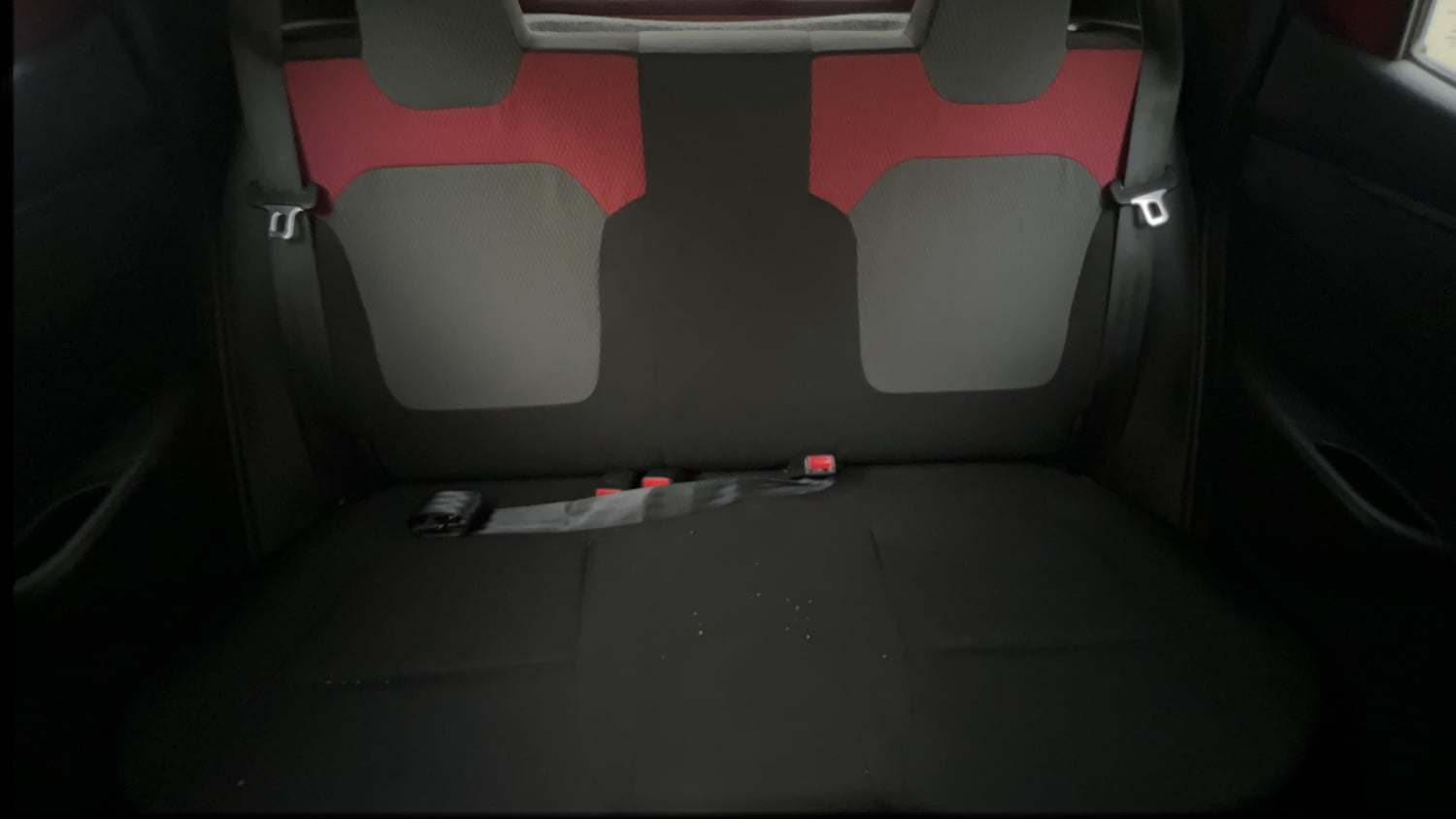 Used 2018 Renault Kwid 1.0 RXT Petrol Manual interior REAR SEAT CONDITION VIEW