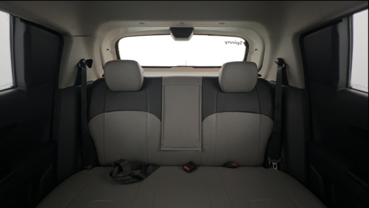 Used 2019 Mahindra KUV100 NXT K8 6 STR Petrol Manual interior REAR SEAT CONDITION VIEW