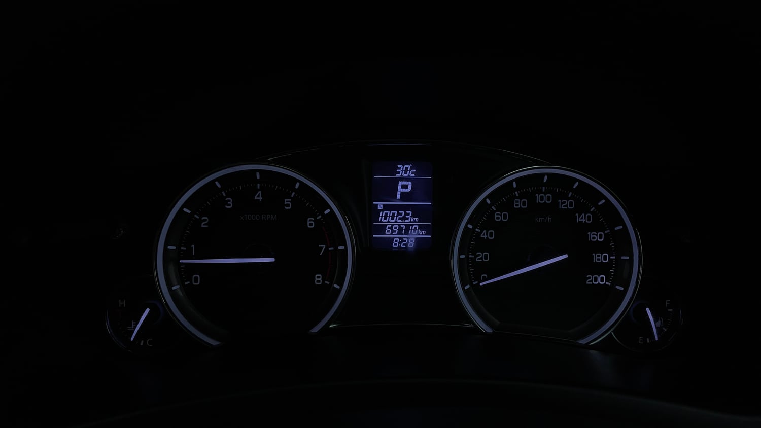 Used 2017 Maruti Suzuki Ciaz Zeta 1.4 AT Petrol Automatic interior CLUSTERMETER VIEW