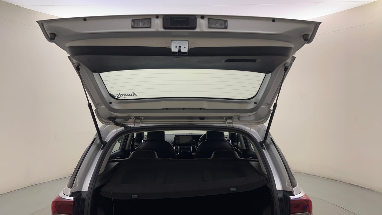 Used 2022 Kia Sonet HTK Plus 1.2 Petrol Manual interior DICKY DOOR OPEN VIEW