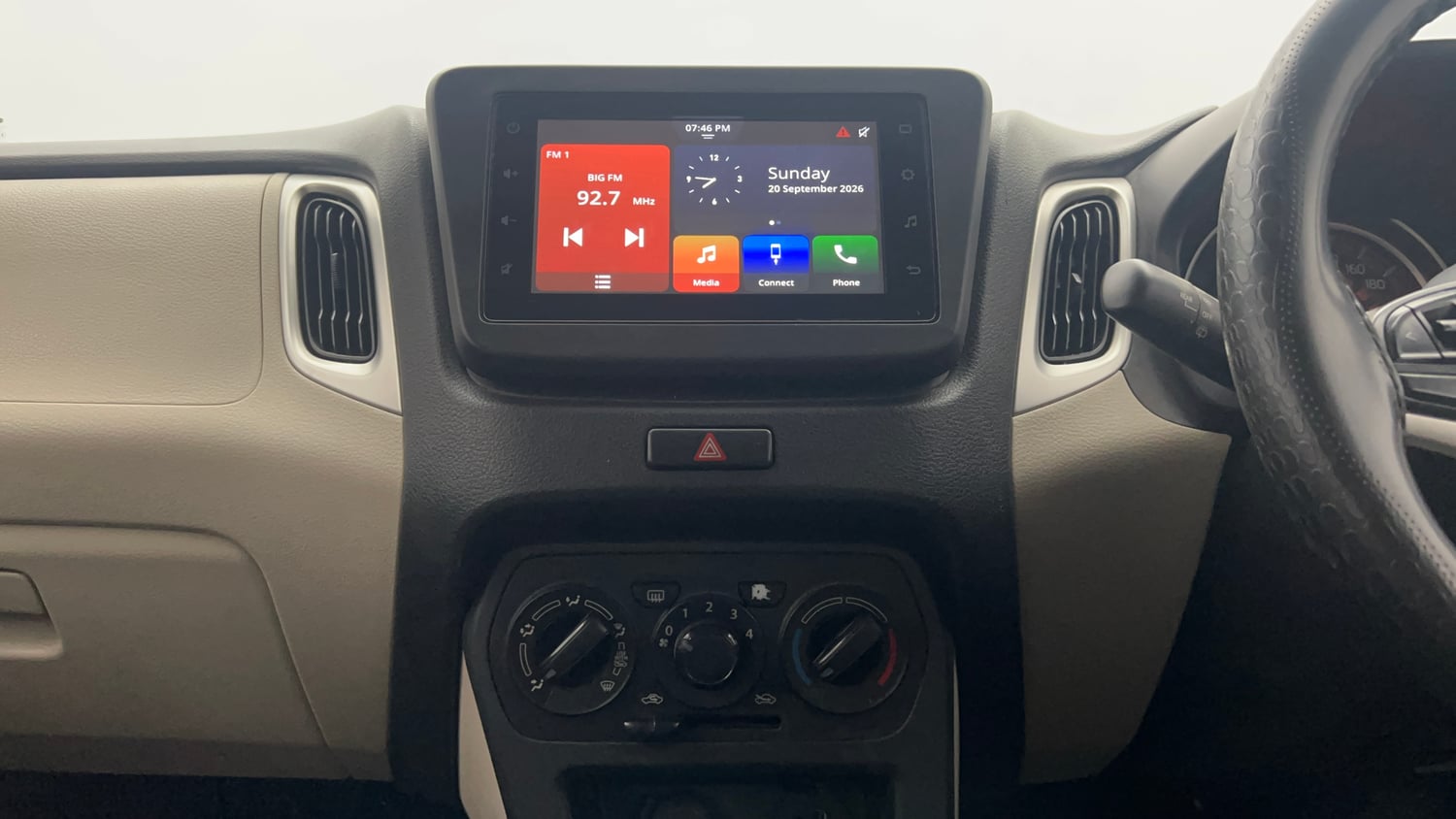 Used 2022 Maruti Suzuki Wagon R ZXI Plus 1.2 Petrol Manual interior MUSIC SYSTEM & AC CONTROL VIEW