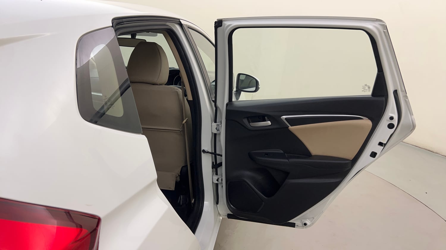 Used 2021 Honda Jazz VX CVT Petrol Automatic interior RIGHT REAR DOOR OPEN VIEW