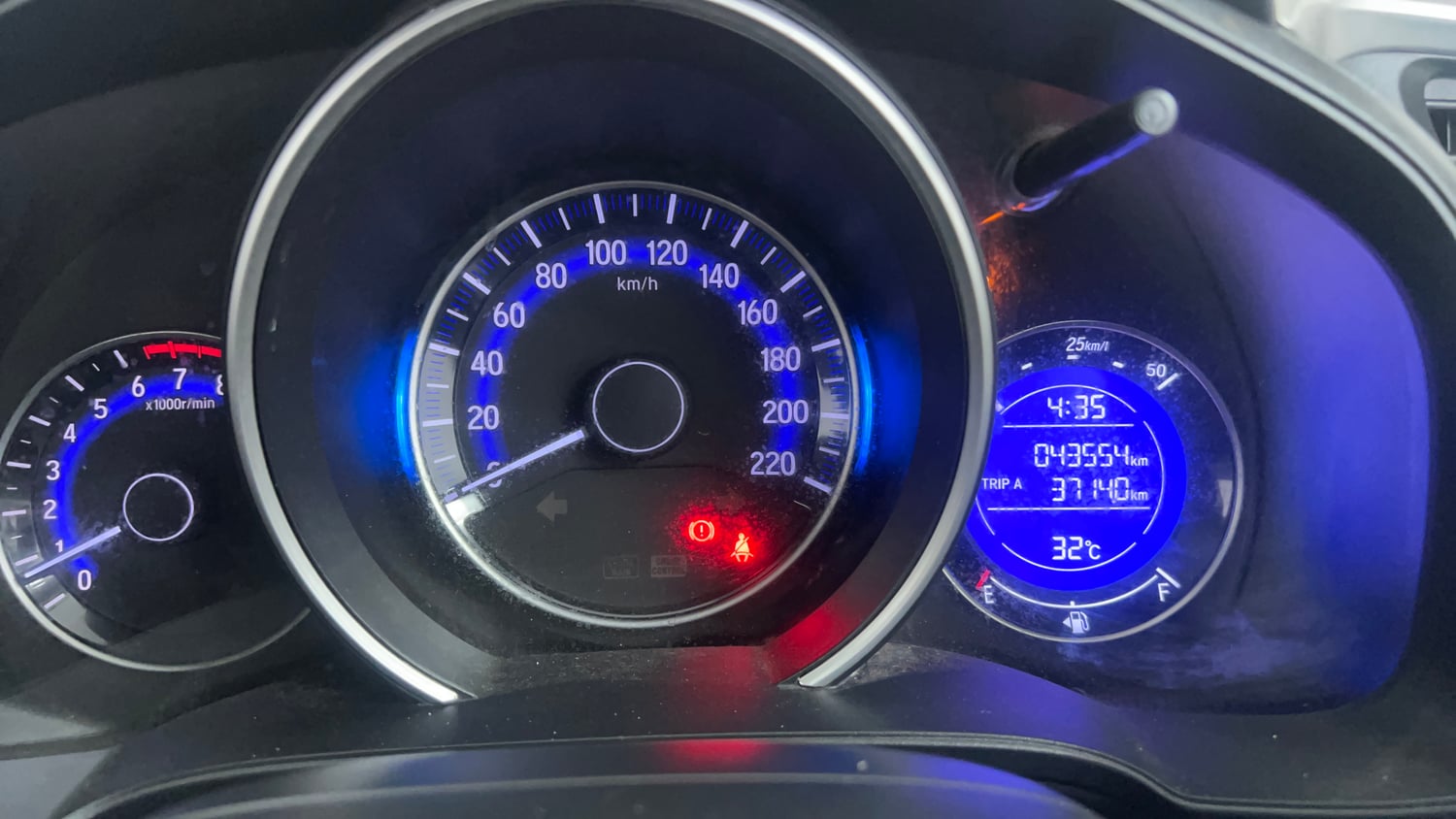 Used 2021 Honda WR-V VX MT Petrol Petrol Manual interior CLUSTERMETER VIEW