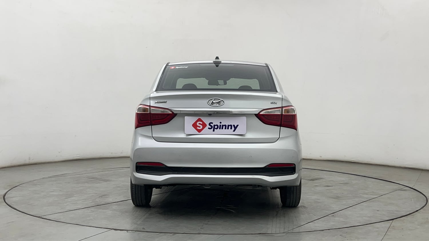 Used 2018 Hyundai Xcent SX Petrol Manual exterior BACK VIEW