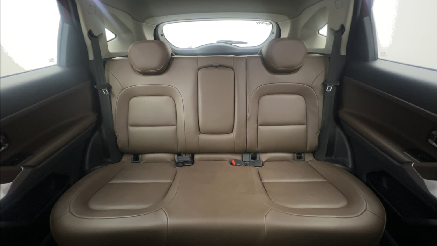 Used 2020 Tata Harrier XZA Plus Dual Tone Diesel Automatic interior REAR SEAT CONDITION VIEW