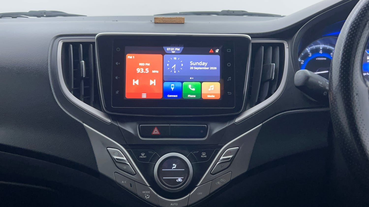 Used 2020 Maruti Suzuki Baleno Zeta Automatic Petrol Automatic interior MUSIC SYSTEM & AC CONTROL VIEW