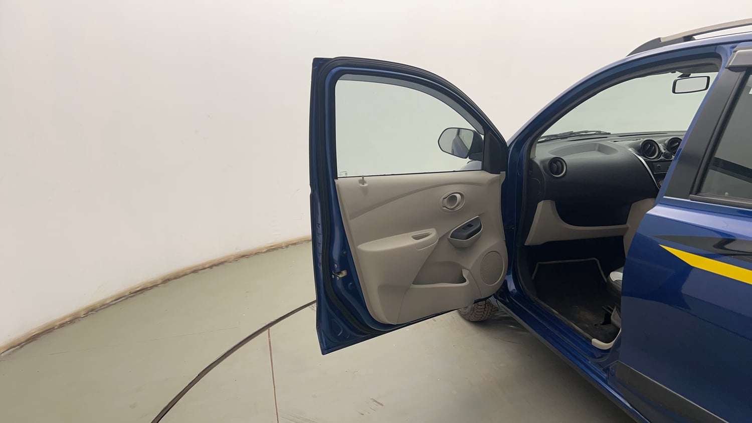 Used 2016 Datsun Go Plus Style Edition Petrol Manual interior LEFT FRONT DOOR OPEN VIEW