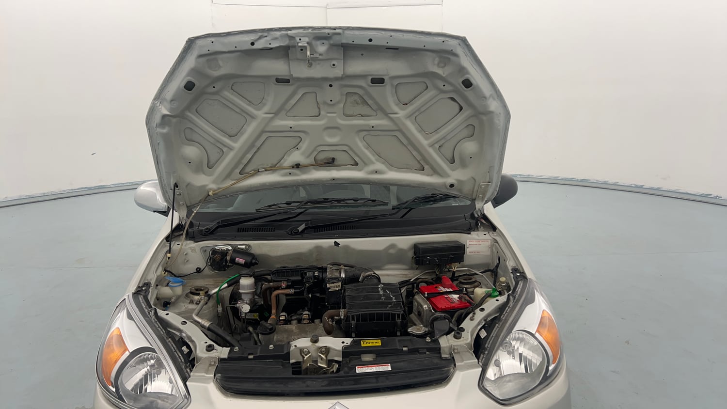 Used 2018 Maruti Suzuki Alto 800 VXi Petrol Manual engine ENGINE & BONNET OPEN FRONT VIEW