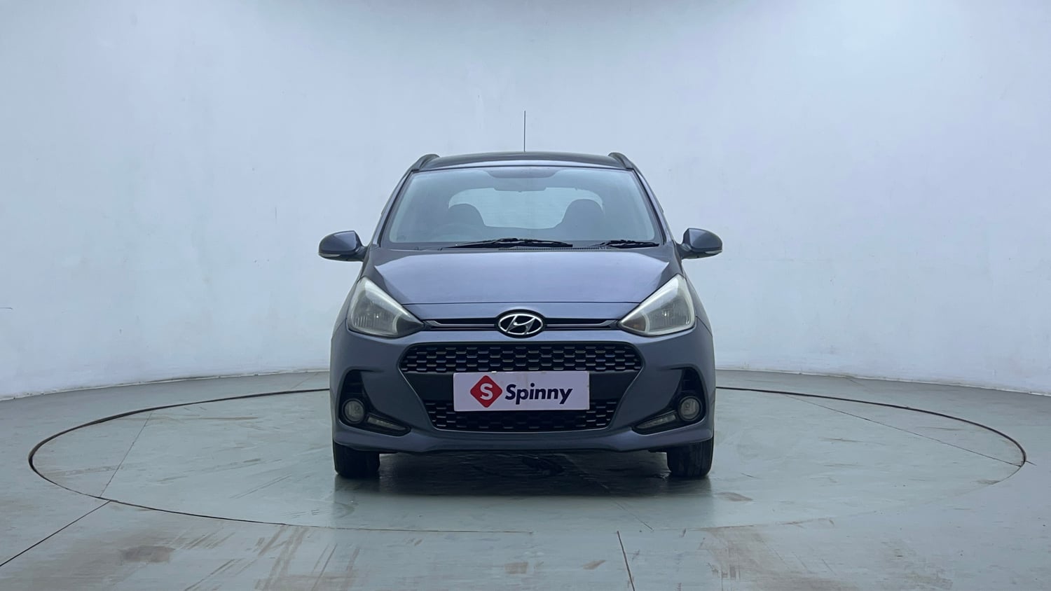 Used 2017 Hyundai Grand i10 Sportz (O) U2 1.2 CRDi Diesel Manual exterior FRONT VIEW