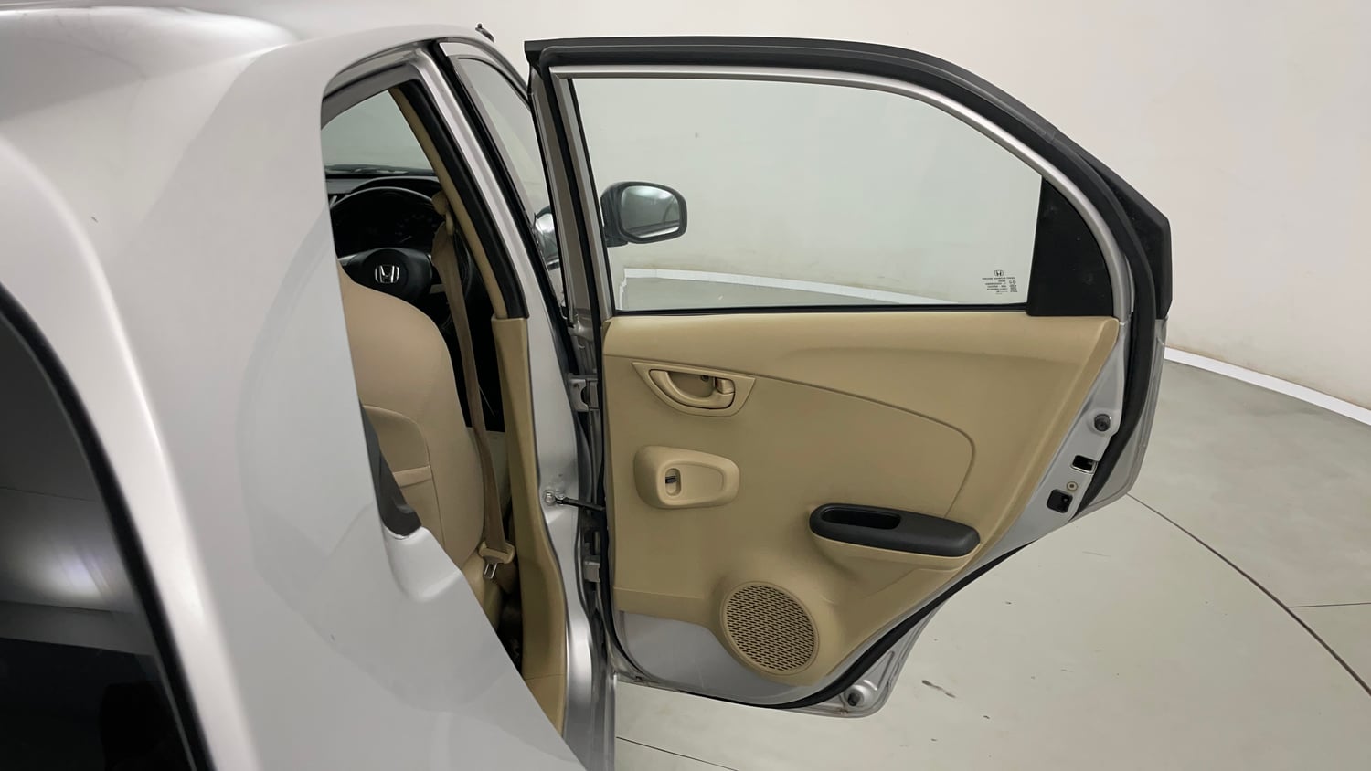 Used 2018 Honda Brio S MT Petrol Manual interior RIGHT REAR DOOR OPEN VIEW