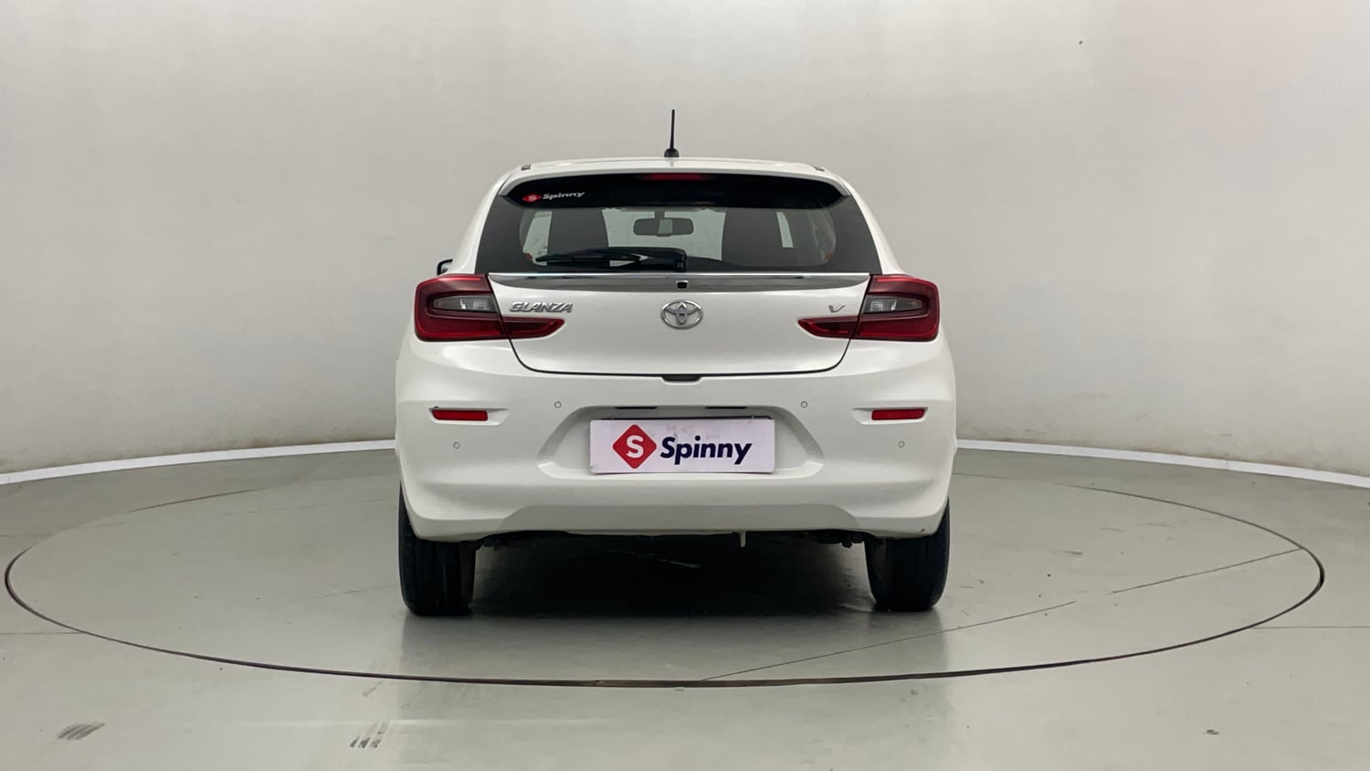 Used 2023 Toyota Glanza V Petrol Manual exterior BACK VIEW