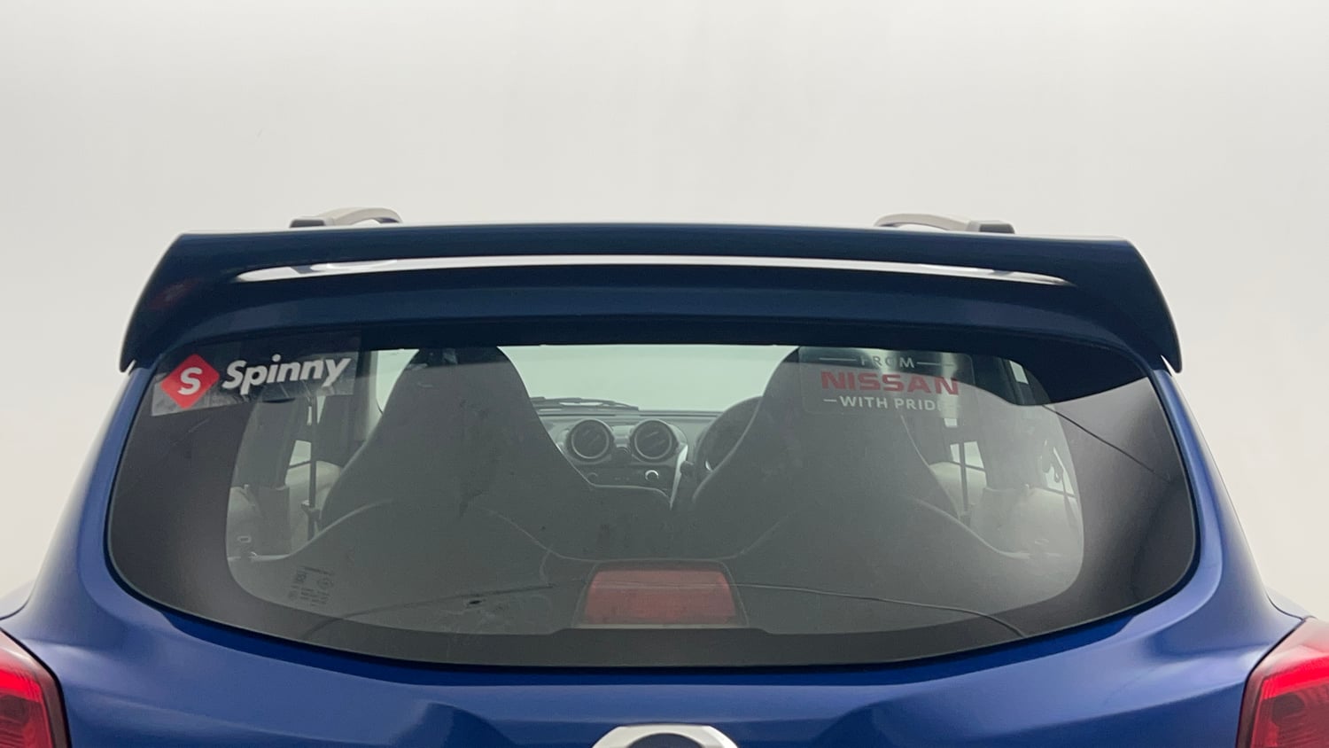 Used 2016 Datsun Go Plus Style Edition Petrol Manual exterior BACK WINDSHIELD VIEW