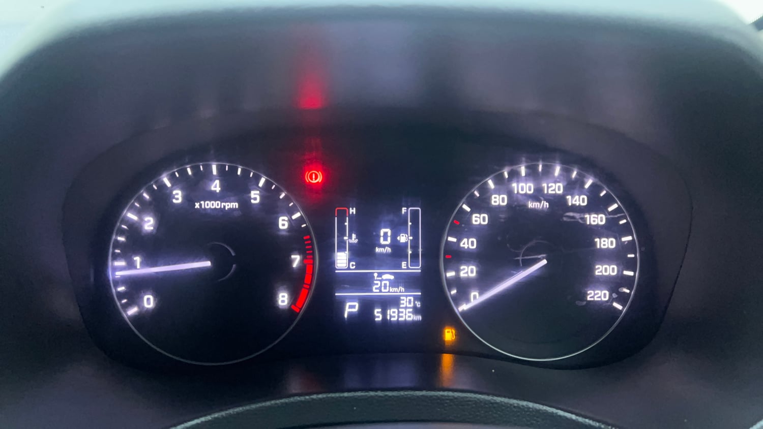 Used 2017 Hyundai Creta 1.6 SX Plus AT Petrol Petrol Automatic interior CLUSTERMETER VIEW