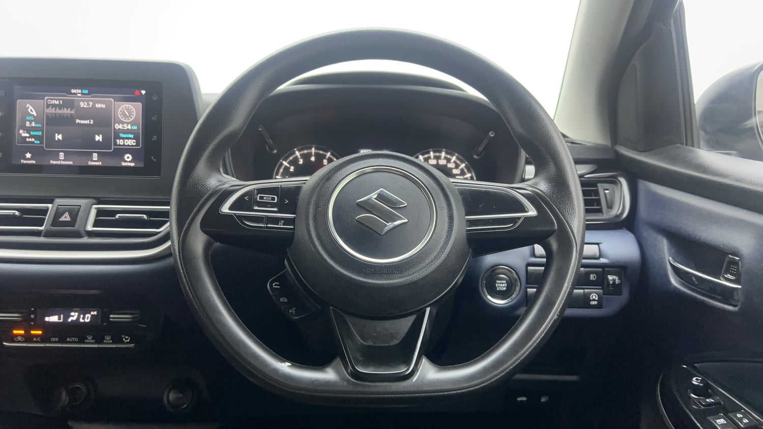 Used 2022 Maruti Suzuki Baleno Zeta MT Petrol Manual interior STEERING VIEW
