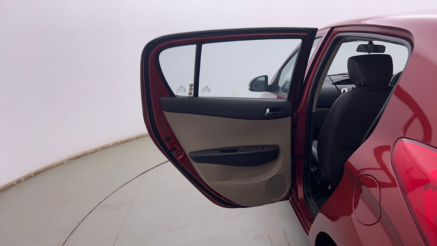 Used 2012 Hyundai i20 Magna (O) 1.2 Petrol Manual interior LEFT REAR DOOR OPEN VIEW