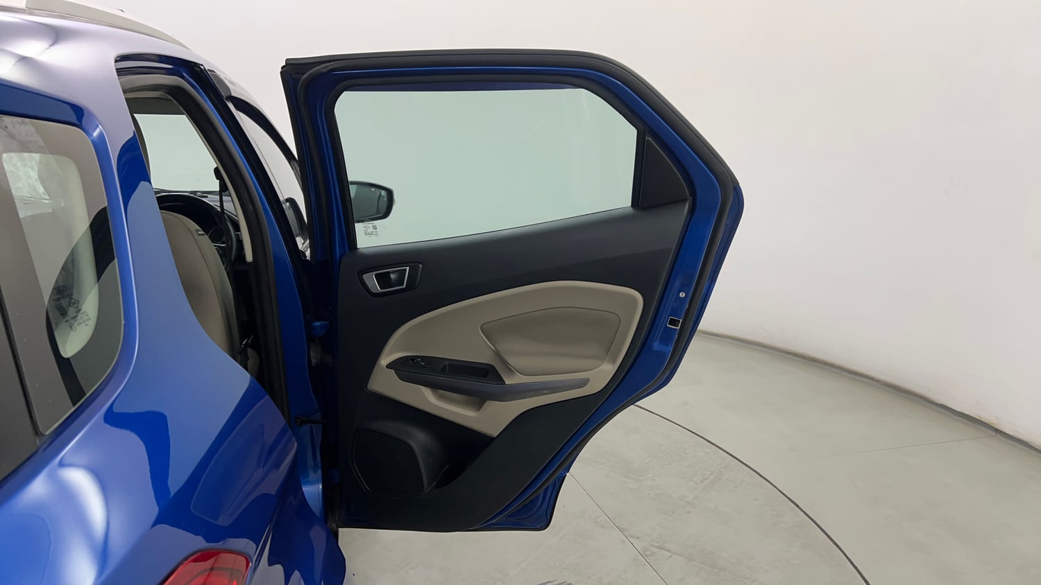 Used 2021 Ford EcoSport Titanium Plus 1.5L Ti-VCT AT Petrol Automatic interior RIGHT REAR DOOR OPEN VIEW