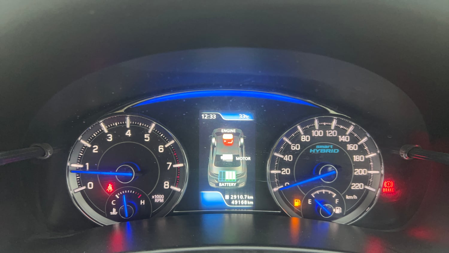 Used 2022 Maruti Suzuki Ciaz Alpha 1.5 Petrol Manual interior CLUSTERMETER VIEW