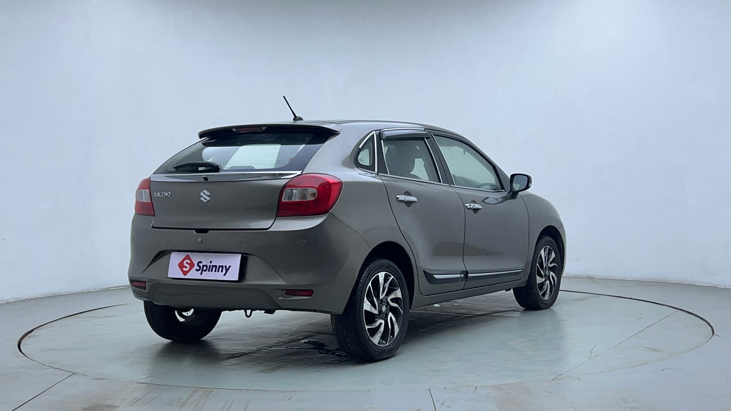 Used 2021 Maruti Suzuki Baleno Zeta Petrol Manual exterior RIGHT REAR CORNER VIEW