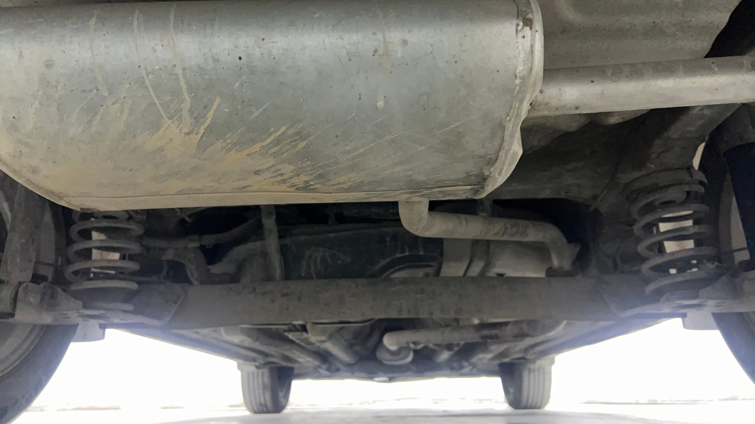 Used 2017 Hyundai Creta 1.6 SX Plus Petrol Petrol Manual extra REAR UNDERBODY VIEW (TAKEN FROM REAR)