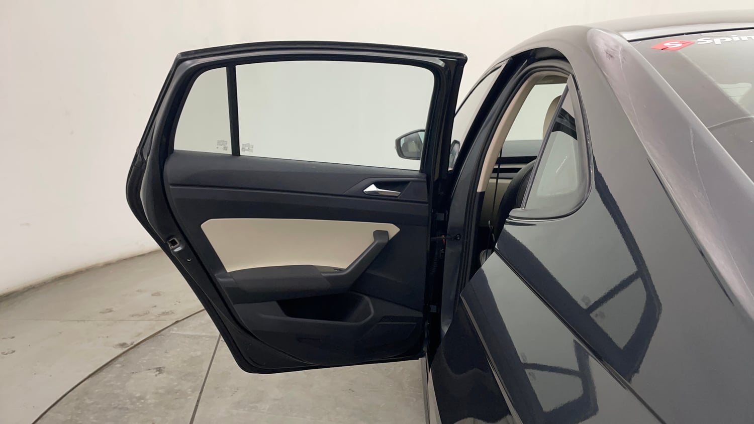 Used 2024 Skoda Slavia Ambition 1.0L TSI MT Petrol Manual interior LEFT REAR DOOR OPEN VIEW