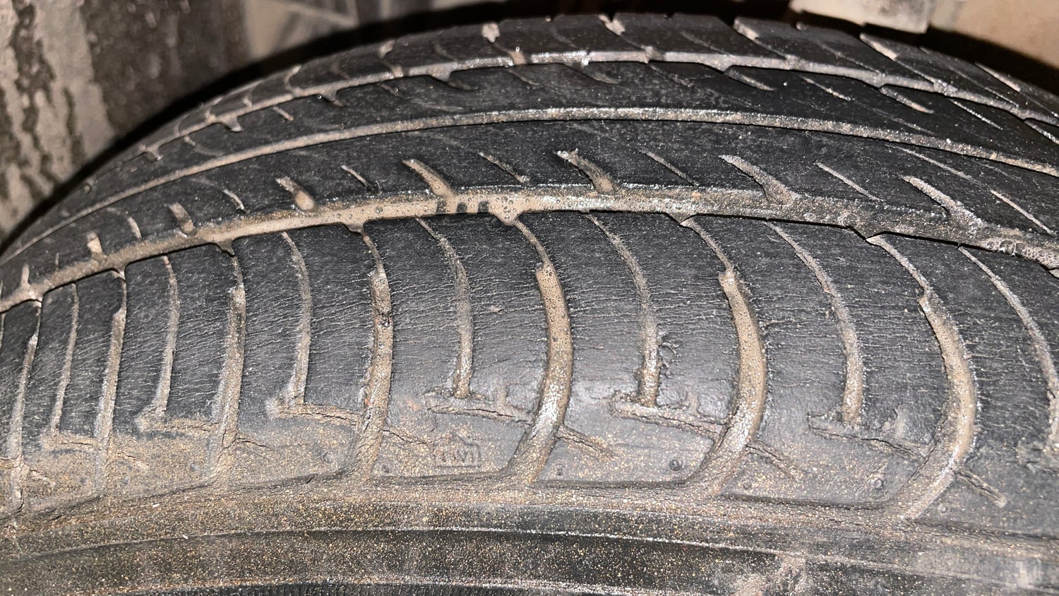 Used 2017 Nissan Micra XL CVT Petrol Automatic tyres LEFT FRONT TYRE TREAD VIEW