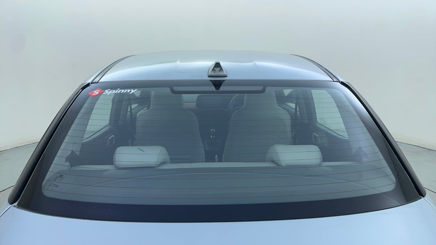 Used 2022 Hyundai Aura SX 1.2 Petrol Petrol Manual exterior BACK WINDSHIELD VIEW