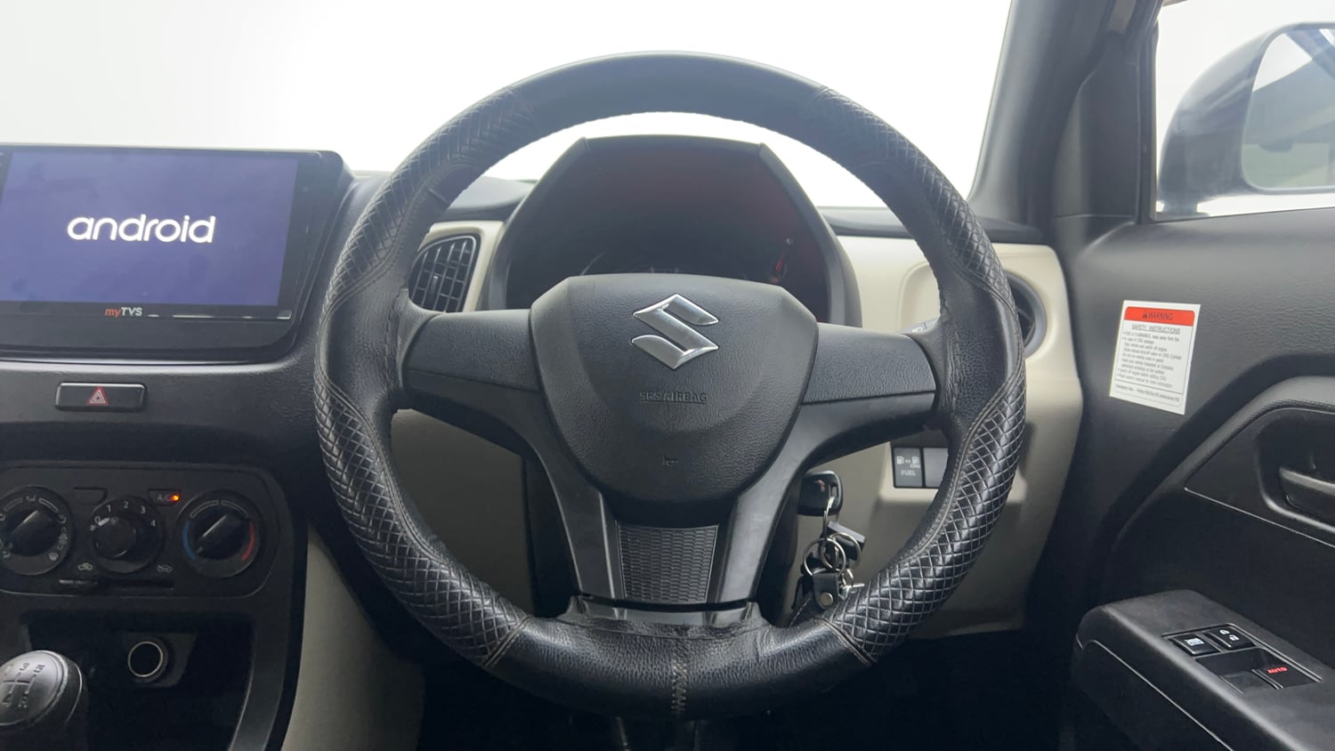 Used 2023 Maruti Suzuki Wagon R LXI 1.0 CNG Cng Manual interior STEERING VIEW