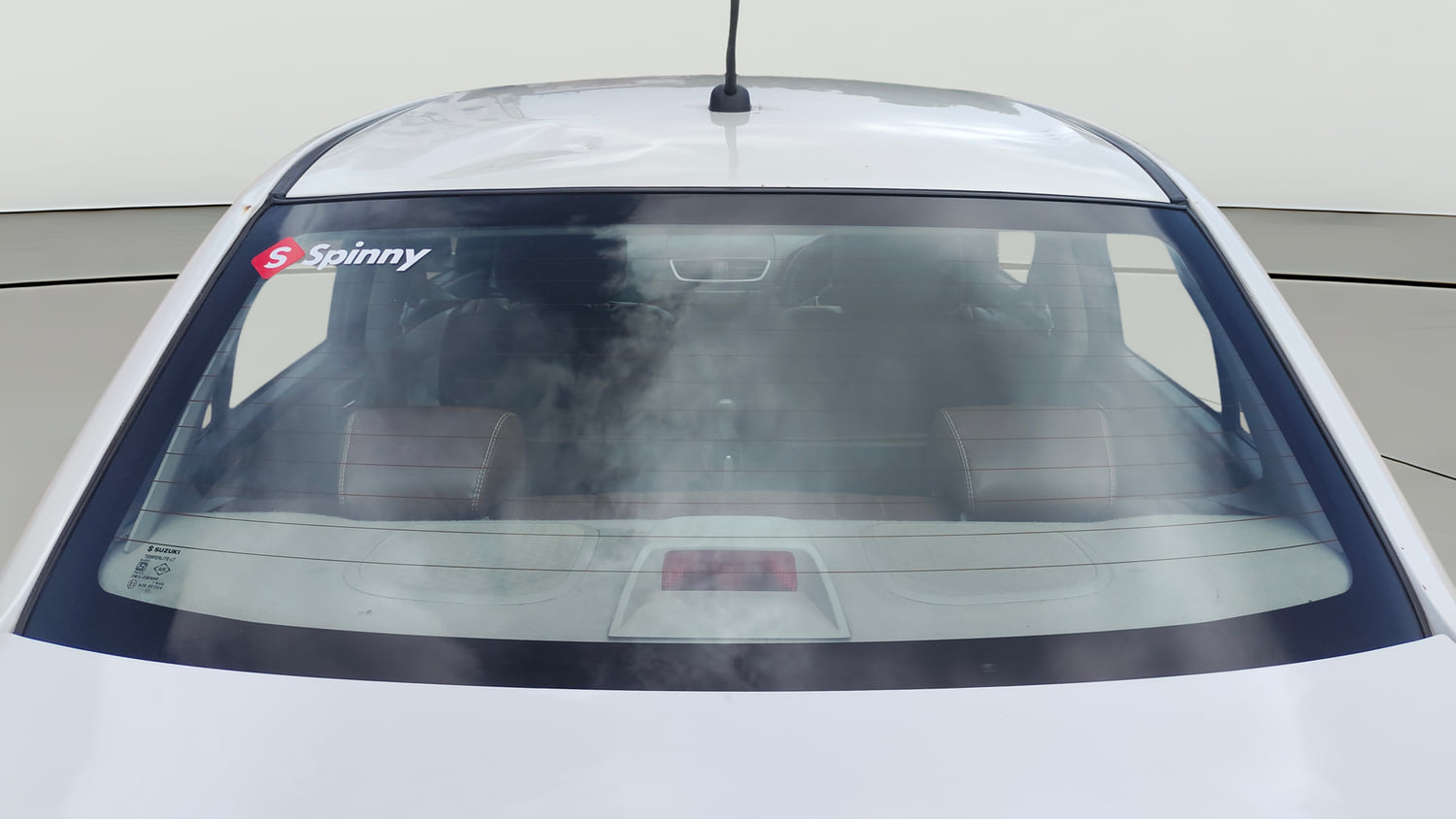 Used 2017 Maruti Suzuki Swift Dzire ZXI Petrol Manual exterior BACK WINDSHIELD VIEW