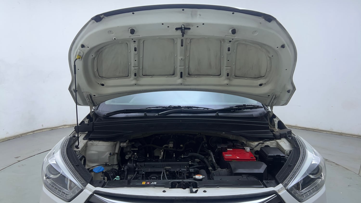 Used 2017 Hyundai Creta 1.6 SX Plus AT Petrol Petrol Automatic engine ENGINE & BONNET OPEN FRONT VIEW