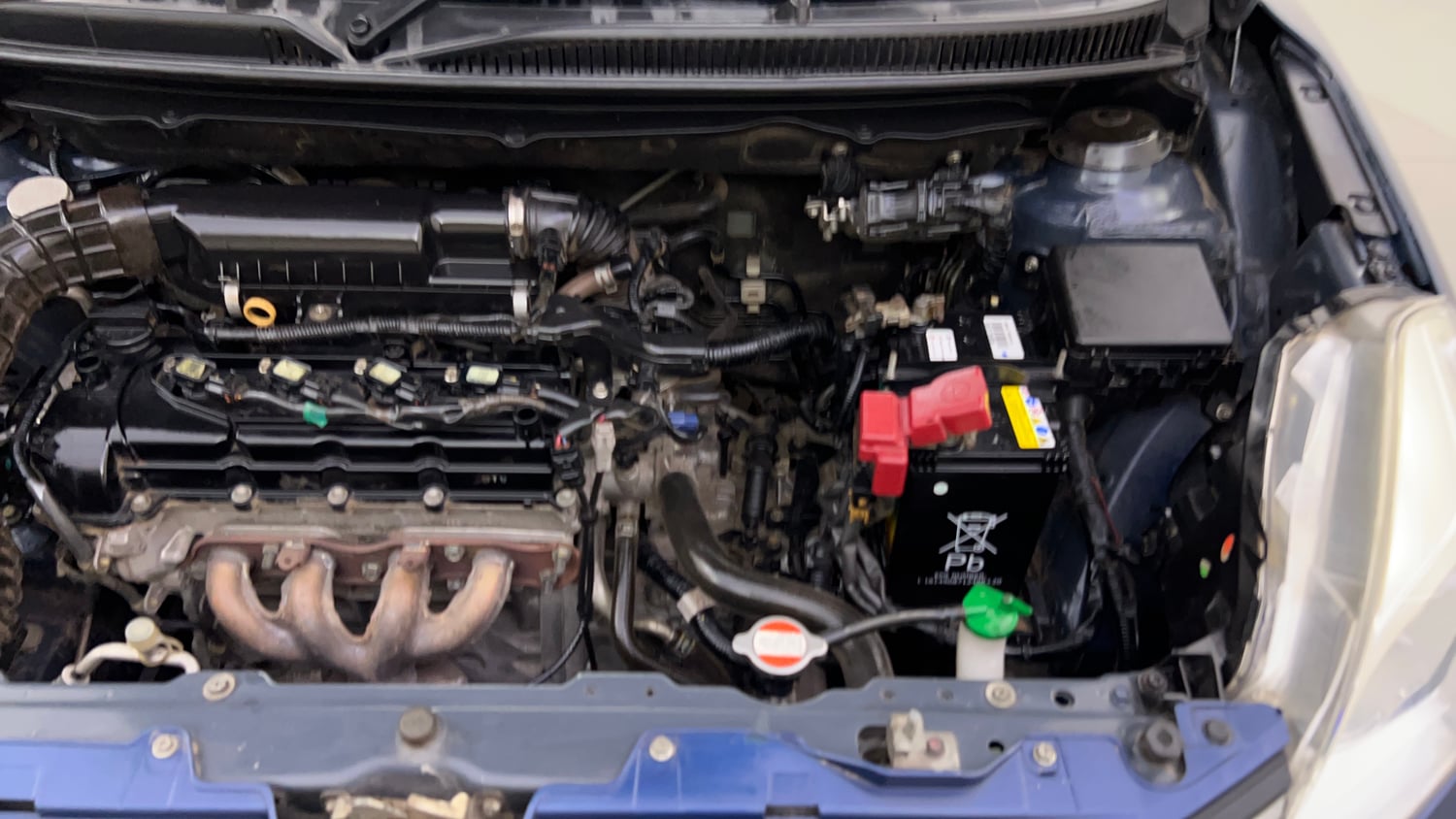 Used 2019 Maruti Suzuki Baleno Delta 1.2 AT Petrol Automatic engine ENGINE LEFT SIDE VIEW