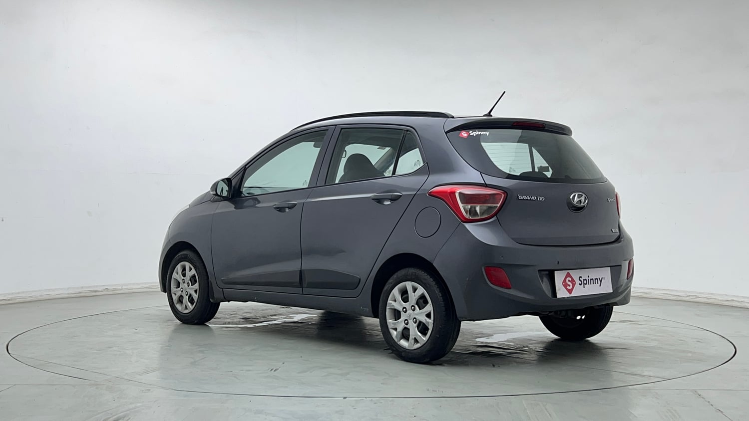 Used 2016 Hyundai Grand i10 Sportz 1.2 Kappa VTVT Petrol Manual exterior LEFT REAR CORNER VIEW