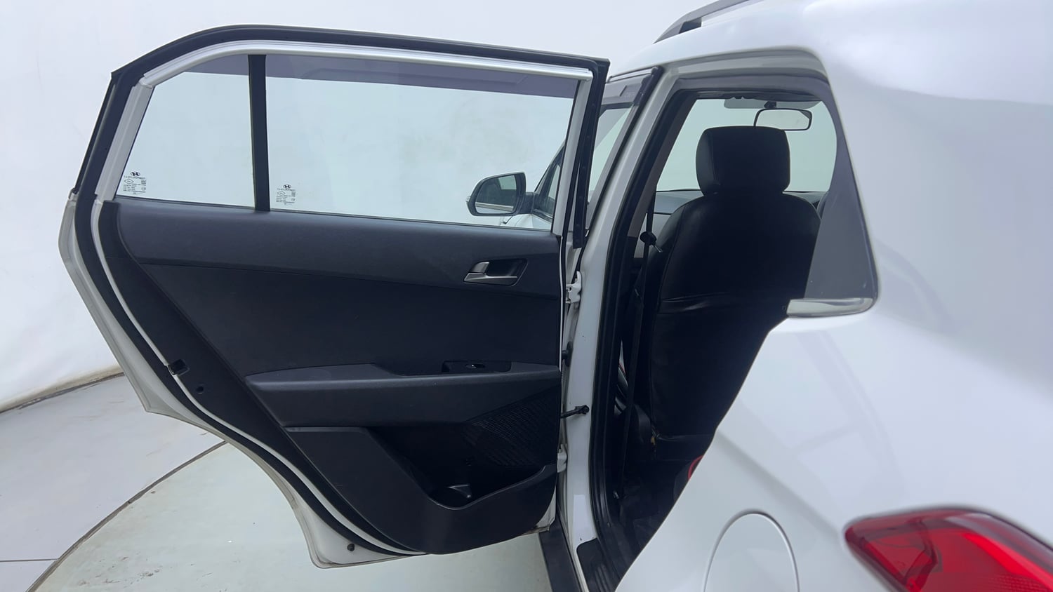 Used 2017 Hyundai Creta 1.6 SX Plus AT Petrol Petrol Automatic interior LEFT REAR DOOR OPEN VIEW