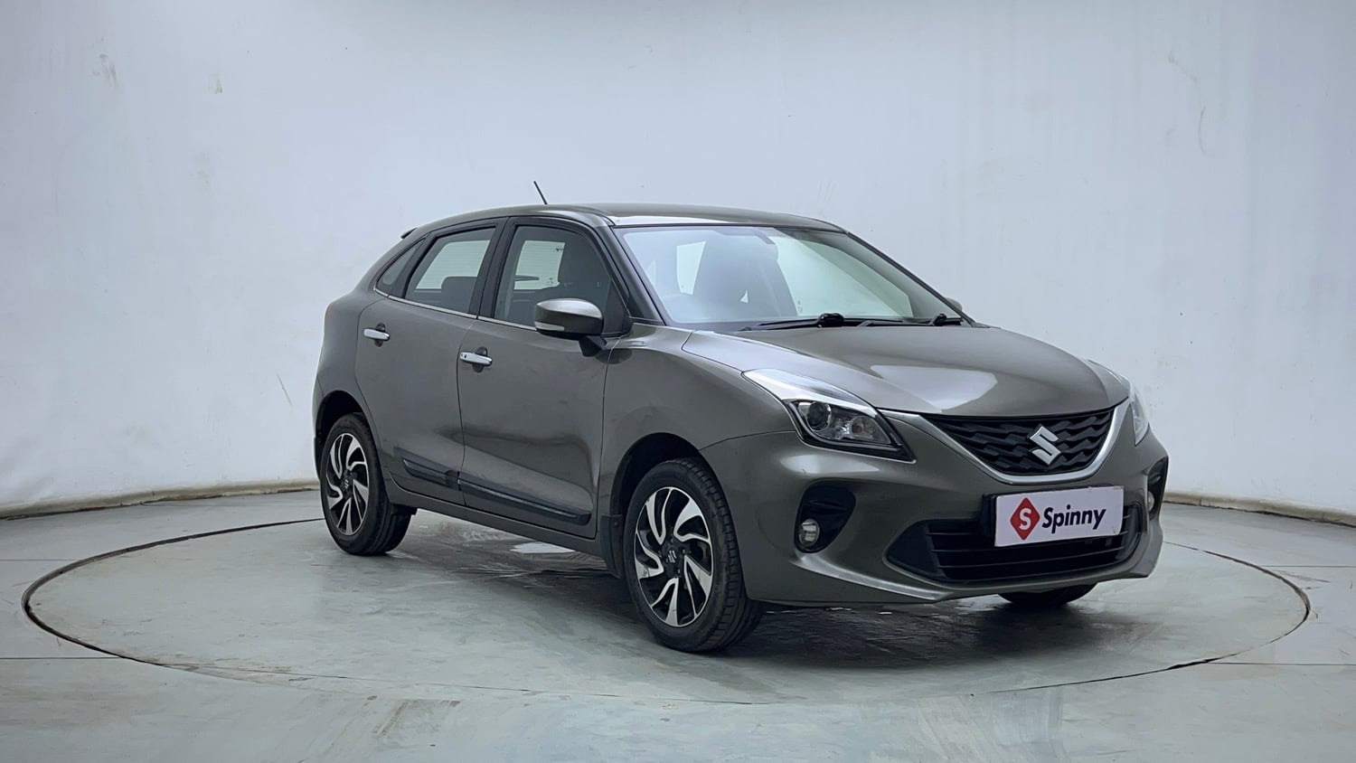 Used 2022 Maruti Suzuki Baleno Zeta Petrol Manual exterior RIGHT FRONT CORNER VIEW