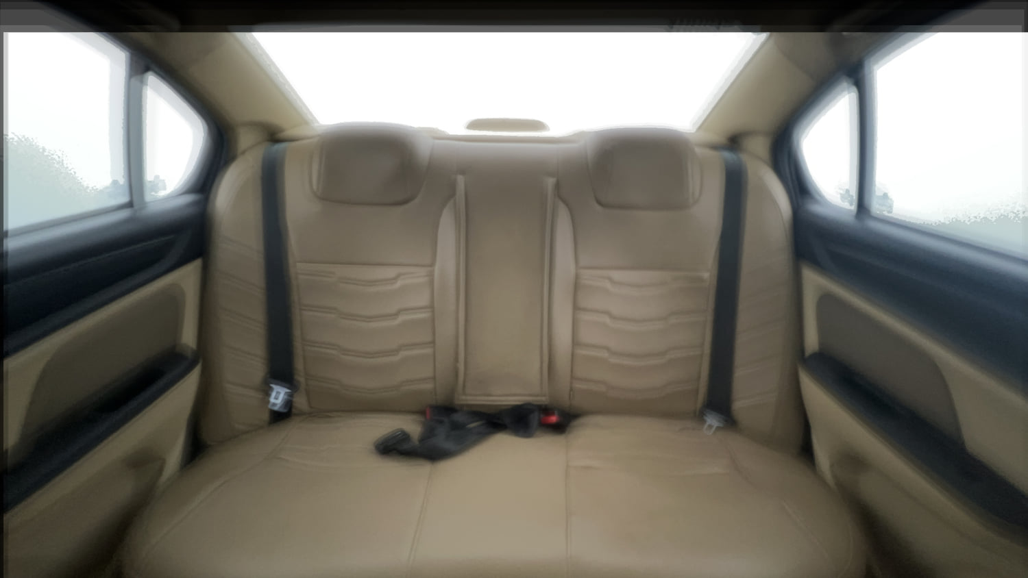 Used 2021 Honda Amaze 1.2 VX MT Petrol Petrol Manual interior REAR SEAT CONDITION VIEW