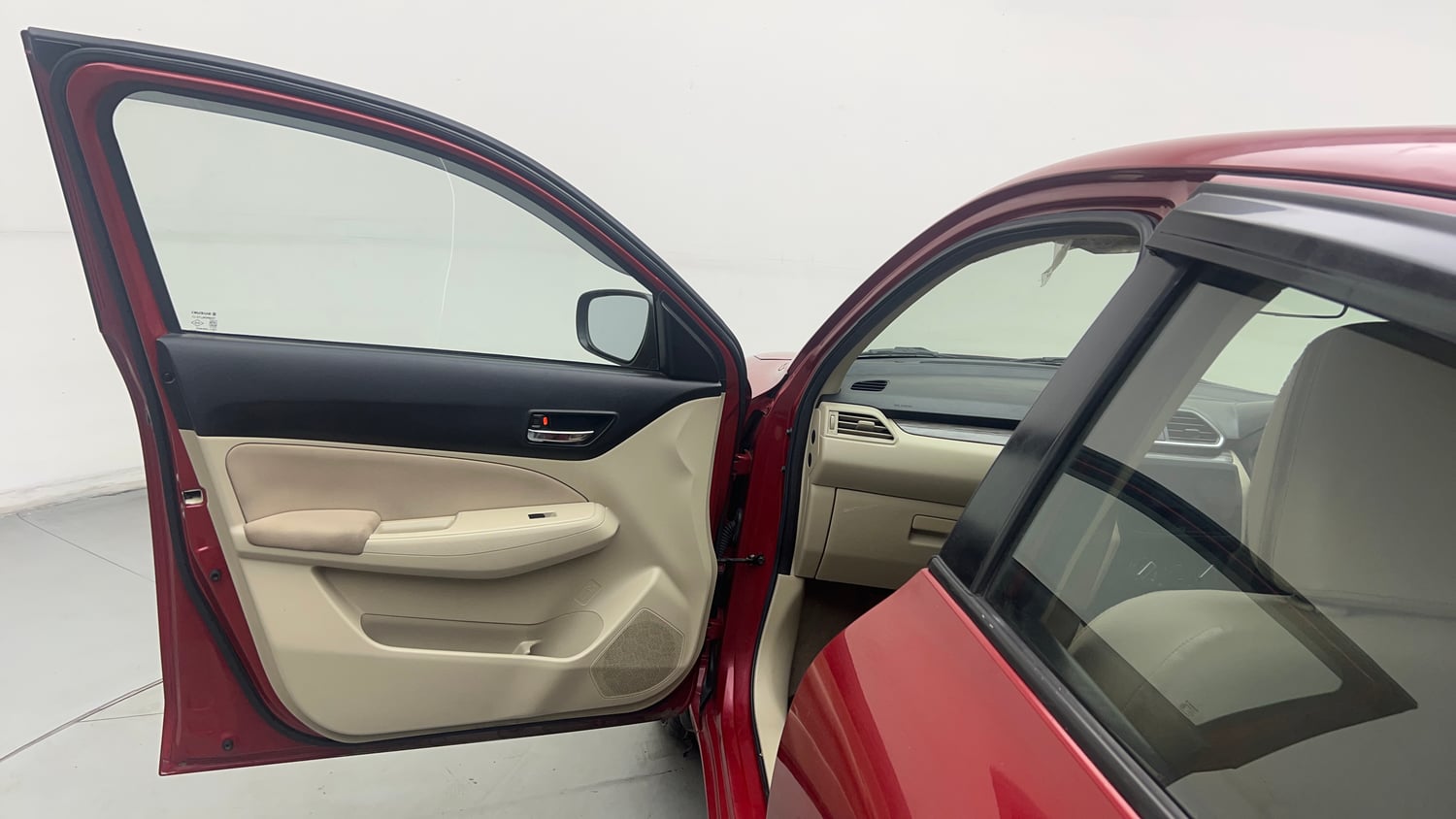 Used 2022 Maruti Suzuki Dzire VXi CNG Cng Manual interior LEFT FRONT DOOR OPEN VIEW